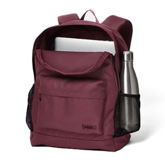 ?Victoria secret Bag pack burgundy New main image 5